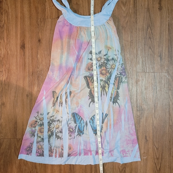 💐Rare! NICOLA BERTI Flowy Summer Mid-Dress - Picture 2 of 5